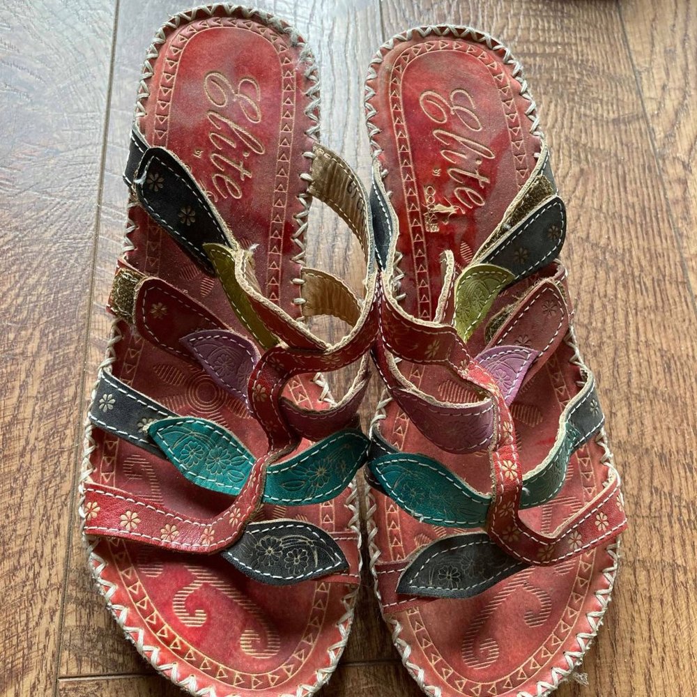Colorful Sandals from South America
